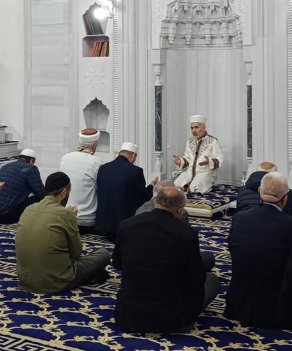 Çankırı’da kahraman gaziler için sabah namazında buluşuldu