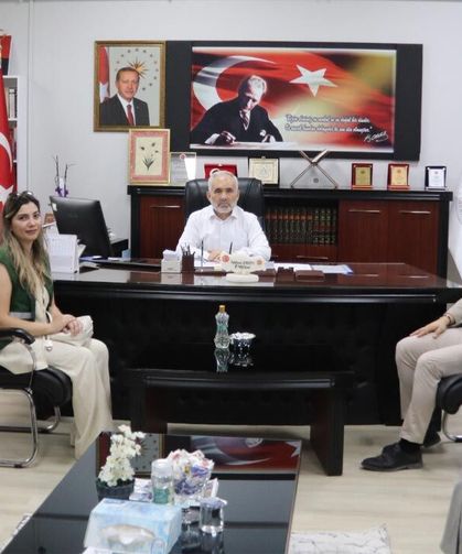 Yeşilay Çankırı Şubesinden İl Müftüsü Şahin’e ziyaret