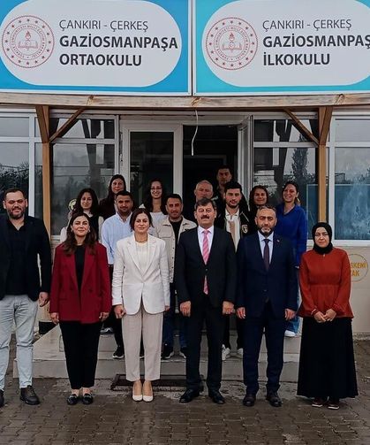 İl Milli Eğitim Müdürü Işık, Çerkeş’te okulları ziyaret etti