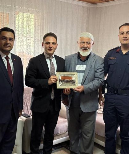 Korgun Kaymakamı Budak’tan Kıbrıs Gazisi İsmail Şahin’e ziyaret