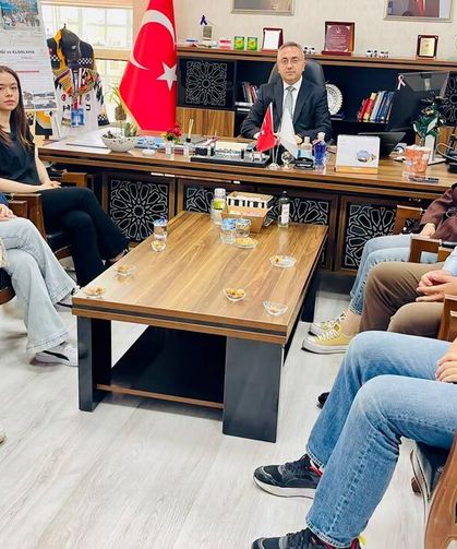 Göreve yeni başlayan hekimlerden Sağlık Müdürü Bulut’a ziyaret