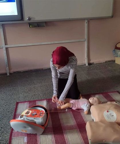 Çankırı’da hayat kurtaran eğitimler başladı