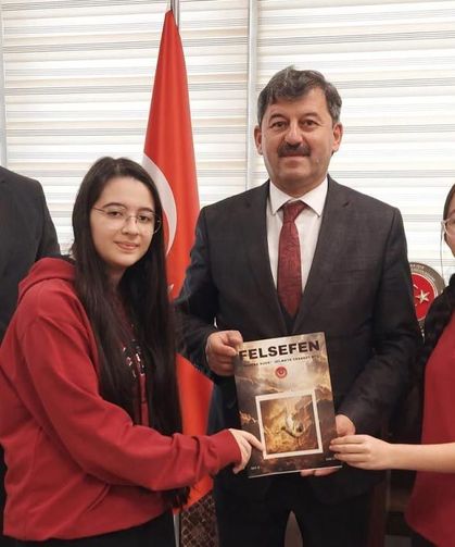 Çankırı TOBB Fen Lisesi öğrencilerinden felsefe dergisi