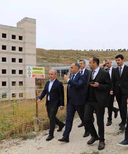 Çankırı’nın yeni devlet hastanesi inşaatında son durum değerlendirildi