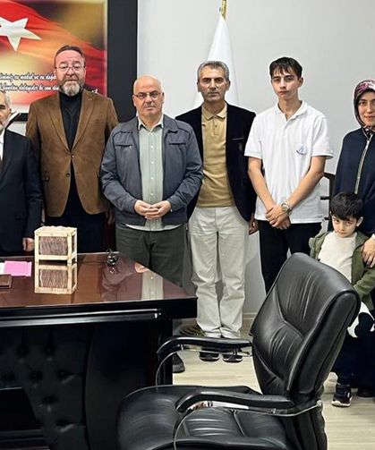İmam Hatip Lisesinden Müftü Şahin’e ziyaret
