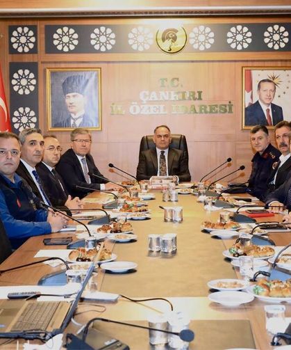 Çankırı’da kamu yatırımları masaya yatırıldı