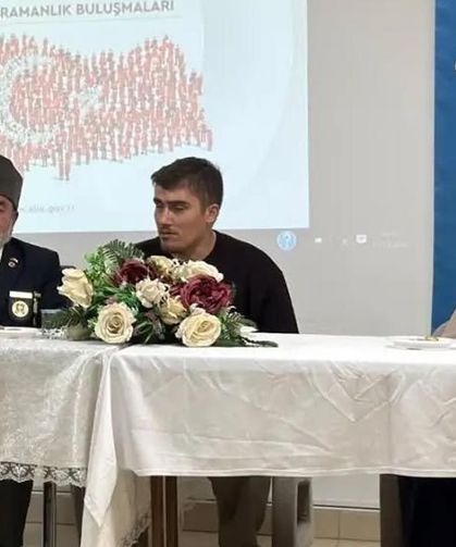 Çankırı’da öğrenciler gaziler ve şehit yakınıyla buluştu