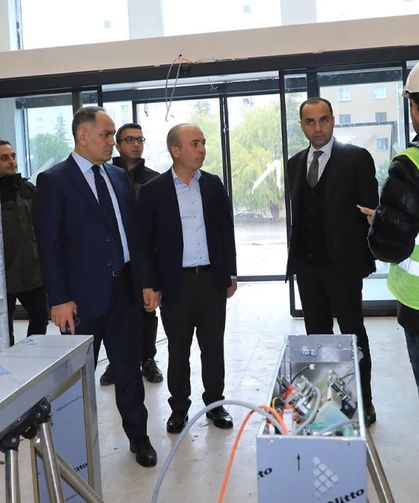 Çankırı’da yeni Orman İşletme Müdürlüğü binasında çalışmalar sürüyor