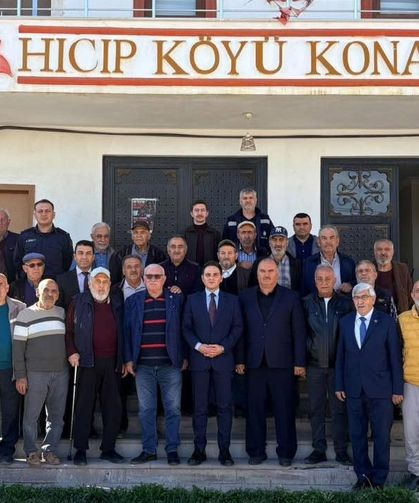 Korgun Kaymakamı Hasan Budak Hıcıp köyünde vatandaşlarla buluştu