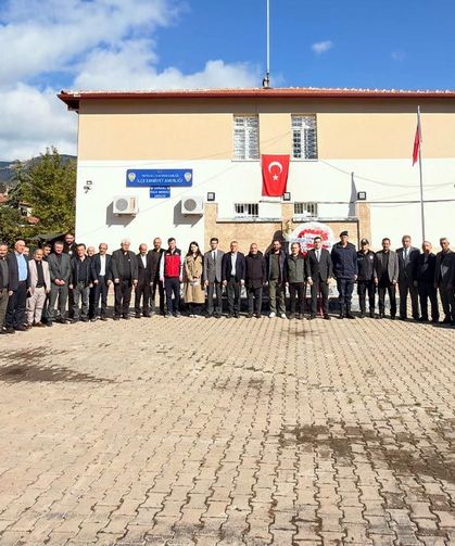 Kaymakam Akbel, Yapraklılı muhtarlarla bir araya geldi
