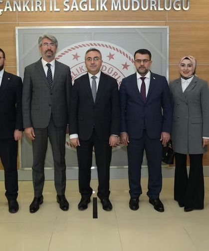 Öz Sağlık-İş Sendikası heyetinden İl Sağlık Müdürü Bulut’a ziyaret