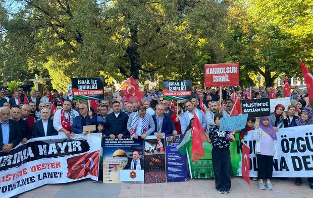 Çankırı’da Gazze’ye Saldırılara Tepki: “Sumud Vicdanına Desteğimizi Haykırıyoruz”