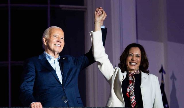 Biden’dan başkanlık yarışında Kamala Harris’e destek