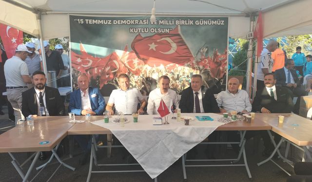 ÇANDEF Ankarada'ki 15 Temmuz programında stand kurarak yer aldı