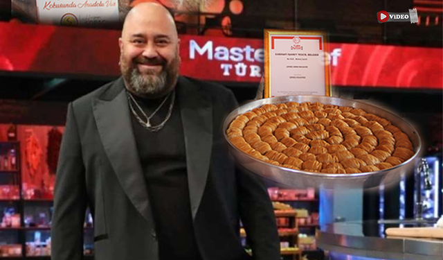 Master Chef Türkiye’de Çerkeş Sırma Baklavası