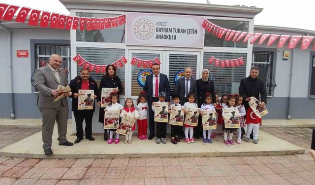 Cumhuriyetin ilanını minikler duyurdu