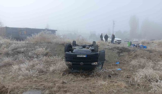 Ankara’da sis nedeniyle çok sayıda zincirleme trafik kazası meydana geldi