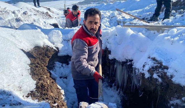 Erzurum’da kış için 500 mezar açıldı