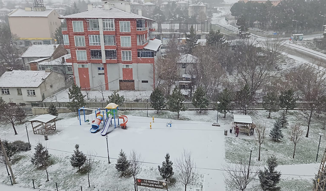 Meteoroloji uyarmıştı! Çankırı’da kar yağışı başladı