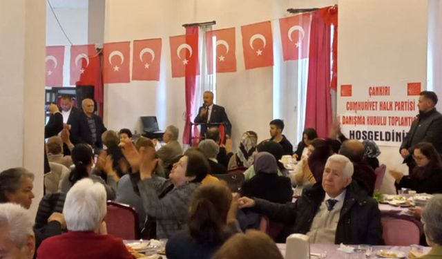 CHP Çankırı’da iktidara yürüyüş programı düzenledi