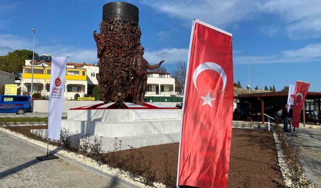 110 yıllık Çanakkale ruhunu hissettiren anıt