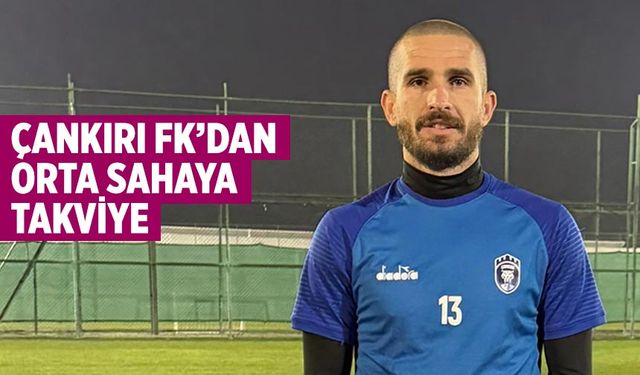 Çankırı FK'dan orta sahaya Emre Avcı ile takviye