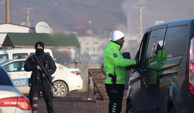 Çankırı 164 araç trafikten men edildi