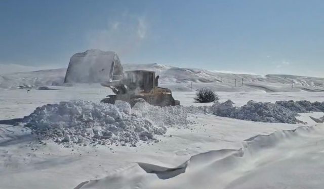 Muş’ta 230 köy yolu ulaşıma açıldı