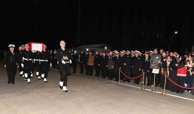 Şehit Mustafa Bazna’nın naaşı Kocaeli’de törenle karşılandı