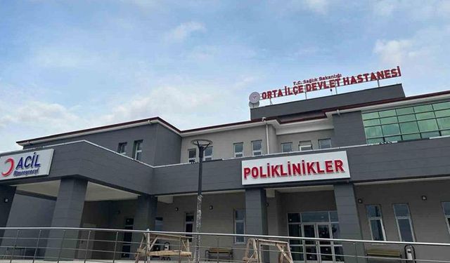 Orta İlçe Entegre Hastanesi, hizmet vermeye başladı