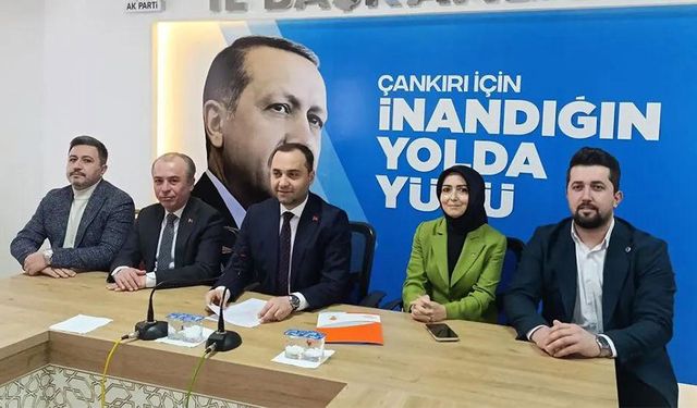 AK Parti Çankırı İl Başkanlığından 8. Büyük Olağan Kongre'ye davet