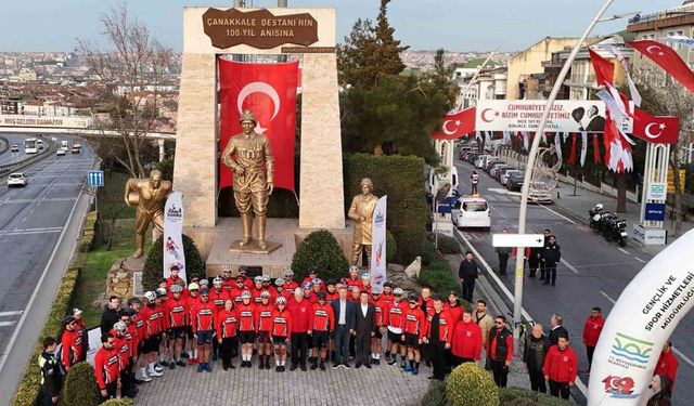 65 bisikletçi Çanakkale şehitleri anısına 300 kilometre pedal çevirecek