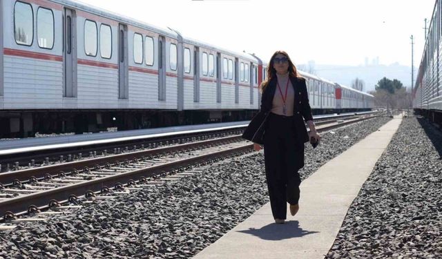 Güvenlikten vatmanlığa: Hayalinin peşinden giden kadın başarıya ulaştı