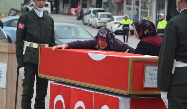 Hayatını kaybeden Afyonkarahisarlı asker sonsuzluğa uğurlandı