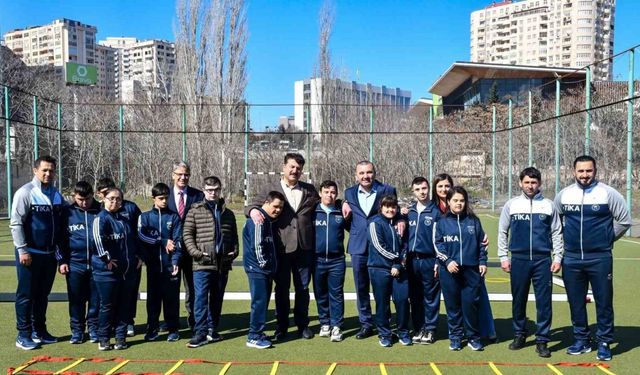 TİKA’dan Azerbaycan’da down sendromlu sporculara destek