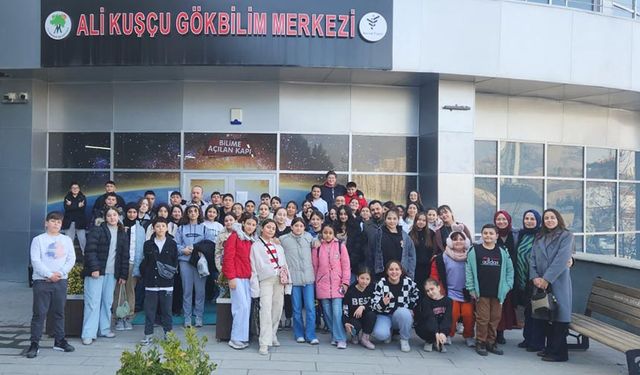 Karatekin Ortaokulu öğrencileri Tarih ve Bilimle buluştu