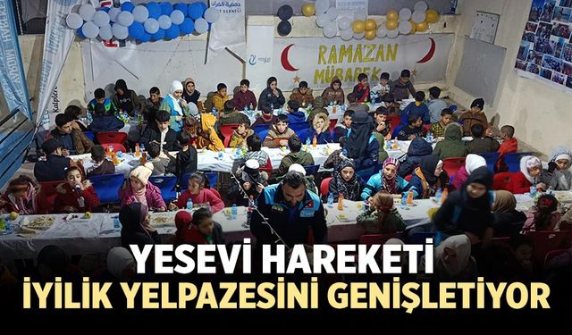 Yesevi Hareketi iyilik yelpazesini genişletiyor