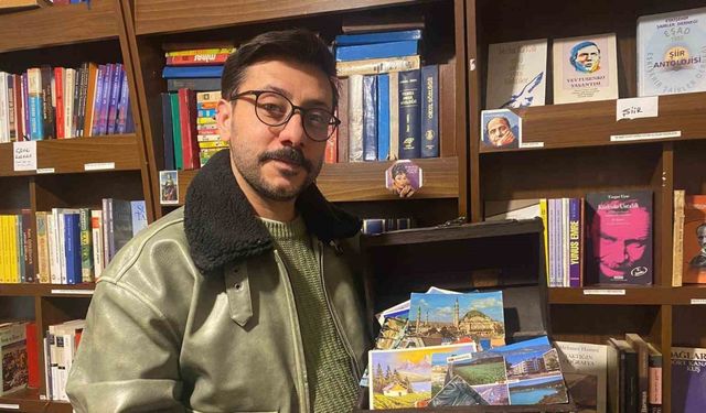 Eskişehir’de nostalji rüzgarı estiren sahaf