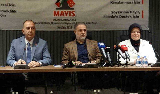 HAK-İŞ 1 Mayıs Haftası çerçevesinde Konya’da toplantı düzenledi