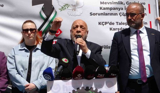 Hak-İş Genel Başkanı Arslan: "Kandil’in bu ülkeye söz sahibi olmasını istemiyoruz"