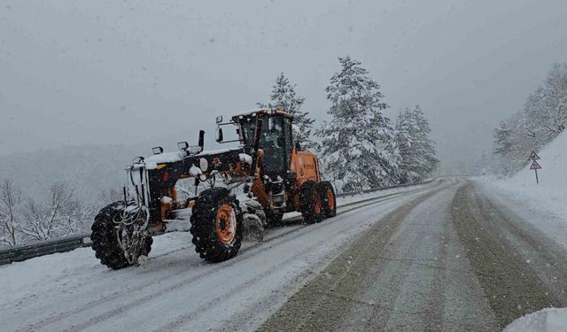 Karabük’te 85 köy yolu ulaşıma kapandı
