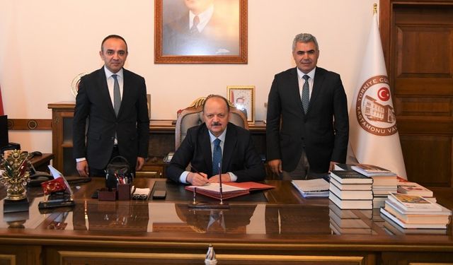 Kastamonu’da 23 milyonluk sulama kanalı projesi için imzalar atıldı
