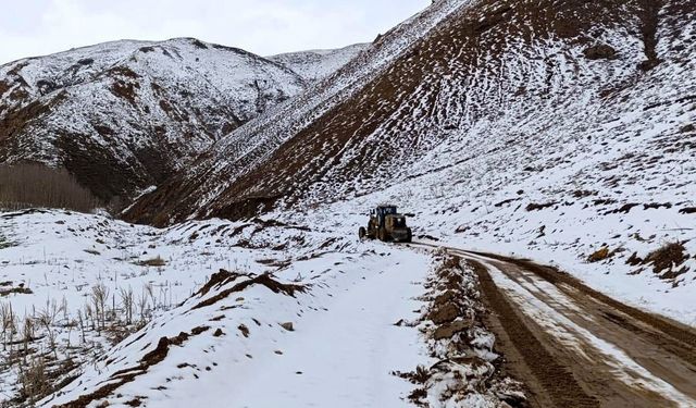 Van’da karla mücadele çalışması: 40 yol ulaşıma kapandı