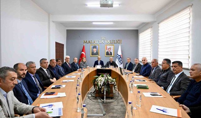 Zirai donun vurduğu Malatya’da kriz masası oluşturuldu