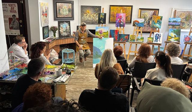 Selahattin İnal GSAL öğrencileri sanat dolu bir yolculuğa çıktı