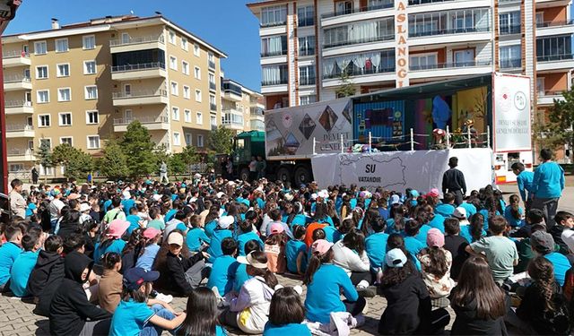 Su bilinci öğrencilere eğlenceli etkinliklerle aktarıldı