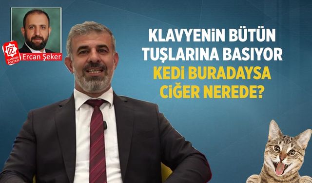 Harun Çiftçi klavyenin bütün tuşlarına basıyor!