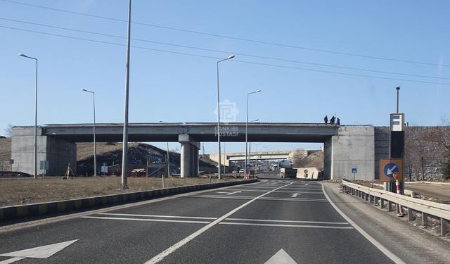Çankırı’da Köprülü Kavşak çalışmaları yeniden başladı