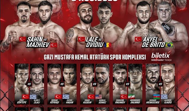 Ankara, Uluslararası MMA Gecesi’ne ev sahipligi yapacak