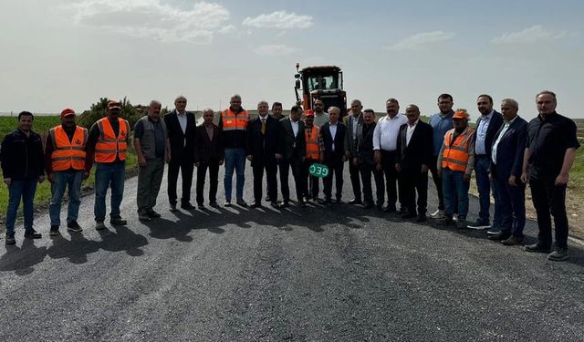 21 köyü birbirine bağlayan Ovacık Grup Yolu projesi hız kazandı